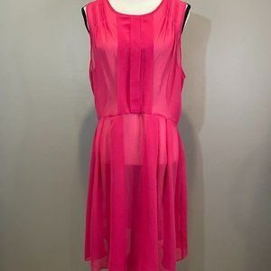 Harper and Gray Womens Sheer Sleeveless Midi Dress sz XL  NWOT